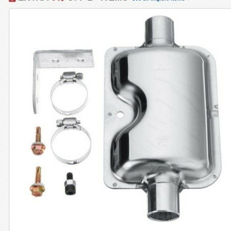 Diesel Heater Stainless Steel Exhaust Pipe Muffler Parking Heater