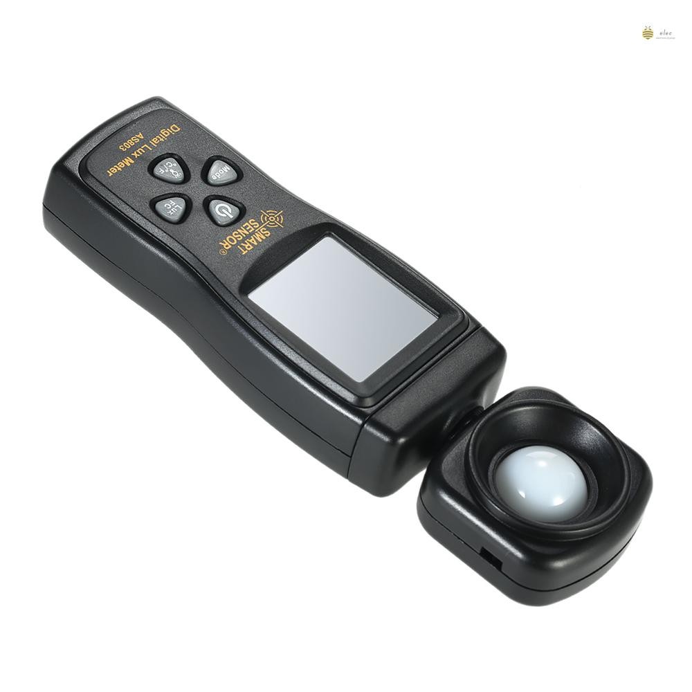 SMART SENSOR Mini Digital Lux Meter LCD Display Handheld Illuminometer ...