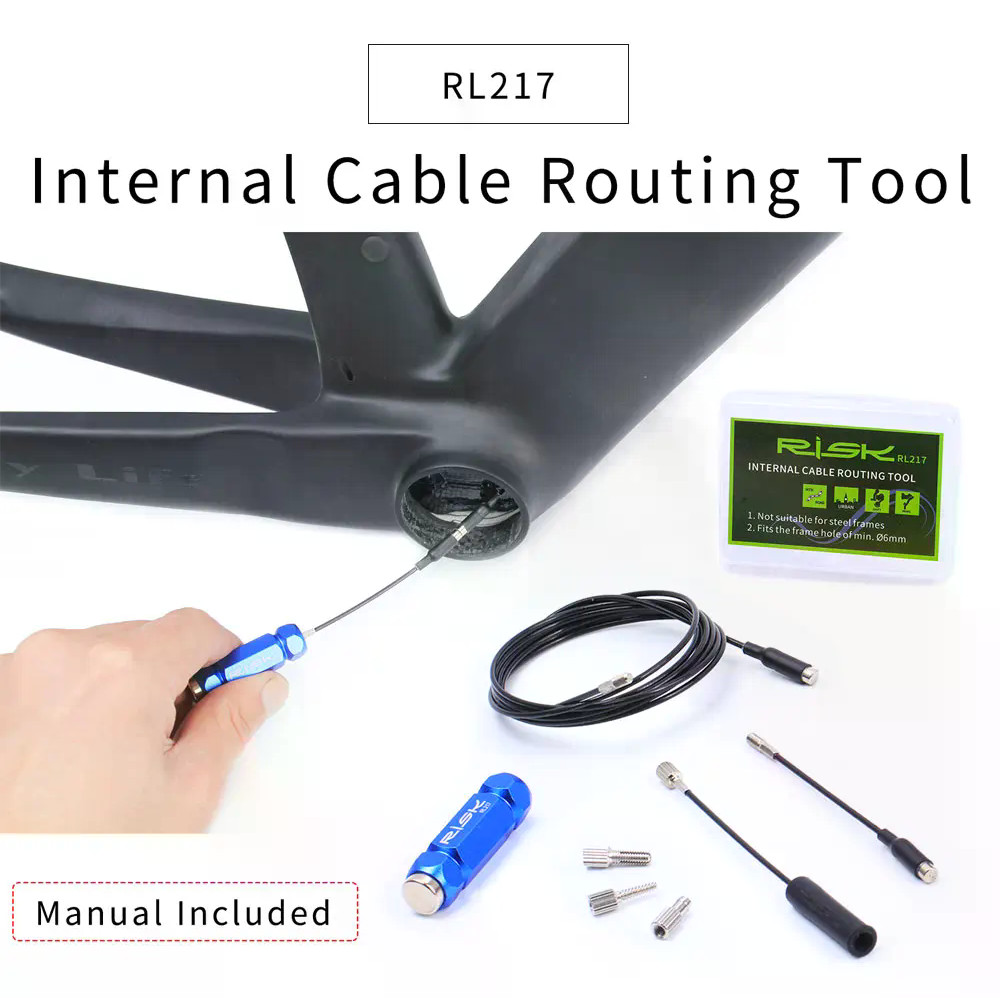 RISK Bicycle Internal Cable Routing Tool for Bike Carbon Fiber Frame of ...