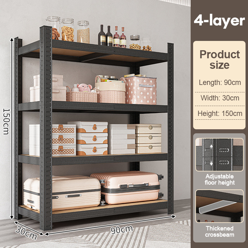 6Layer Metal Rack organizer layer Steel Rack Shelves Heavy Duty shelf ...