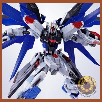 METAL ROBOT Spirits MS Freedom Gundam – Action Figure In Pressofuso, Altezza 14 Cm, Con Armi E Base