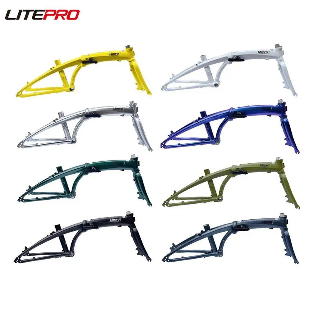 Litepro D9 20Inch Foldable Disc Brake Frame Folding Bicycle Aluminum ...