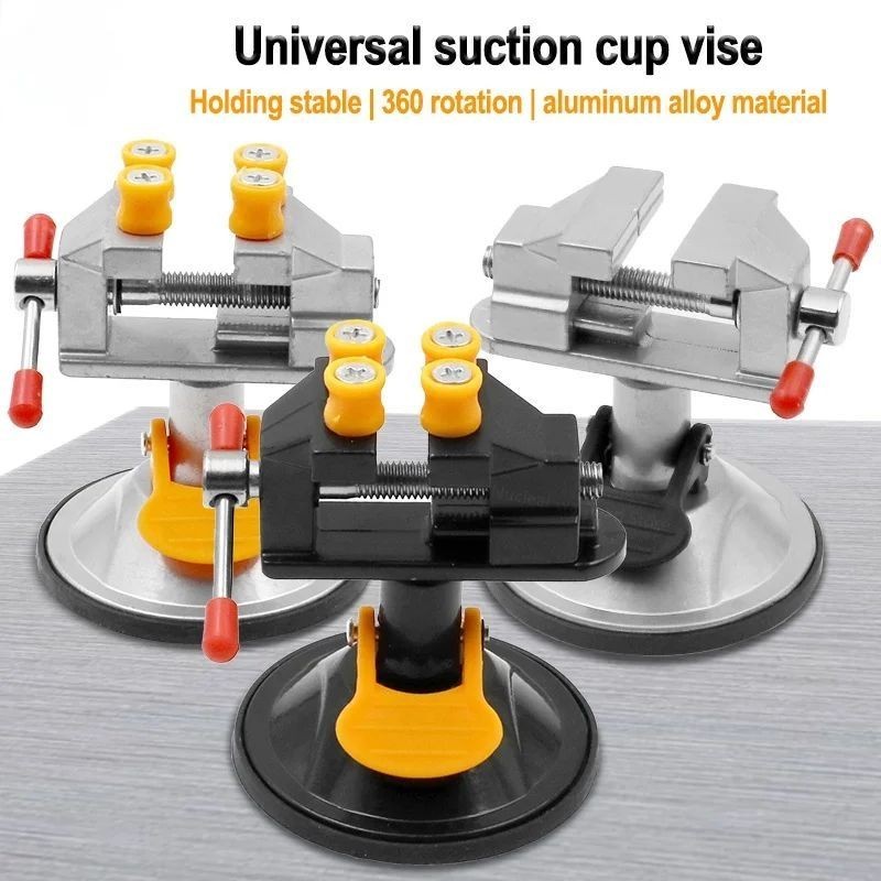 Table Vise Household Workbench Toggle Clamp Pliers Adjustable Jaw Screw ...