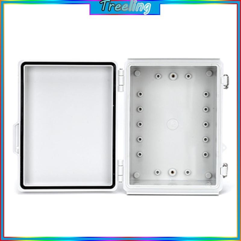 Treeling Protective Outdoor Power Project Box with Hinged Cover ...