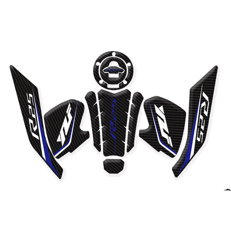 Zj Suitable for Yamaha YZF R25 2018-2021 Modified Fuel Tank Stickers ...