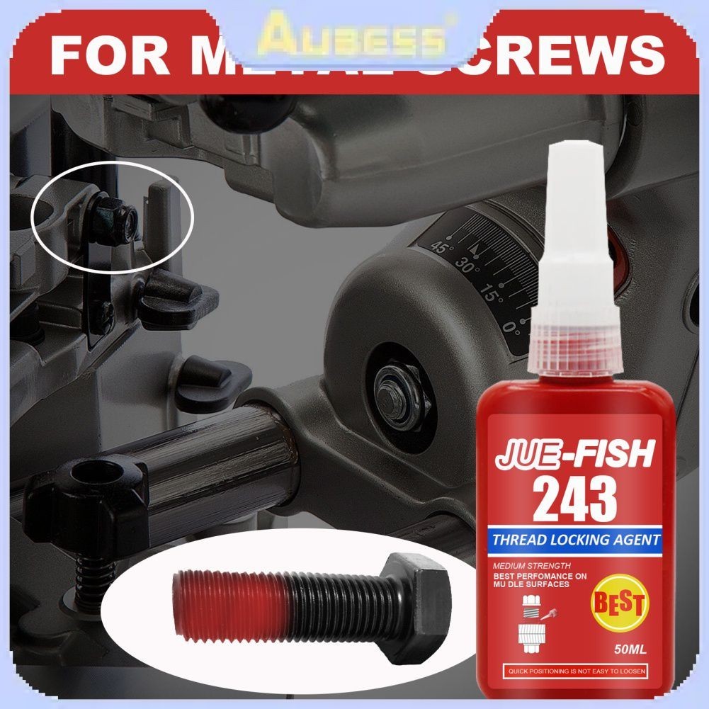 50ml Screw Glue Thread Locking Agent Anaerobic Adhesive 243 Glue Oil ...