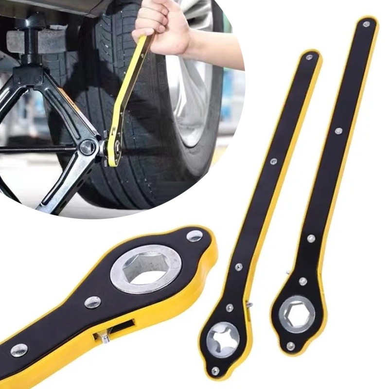 Auto Labor-Saving Jack Ratchet Wrench with Long Handle Car Repair Tool ...