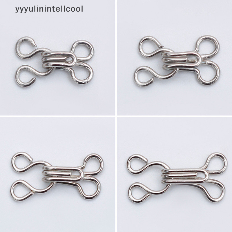 YTL 100pcs Sewing Hook And Eye Latch Set 11.517mm Large Hooks And Eyes