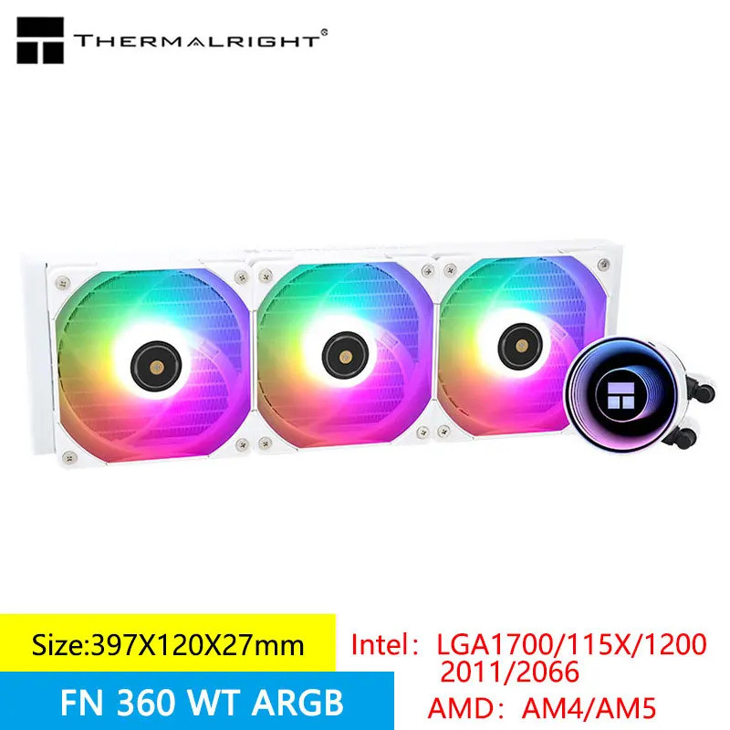 Thermalright Frozen Notte 360 ARGB integrated water cold radiator high ...