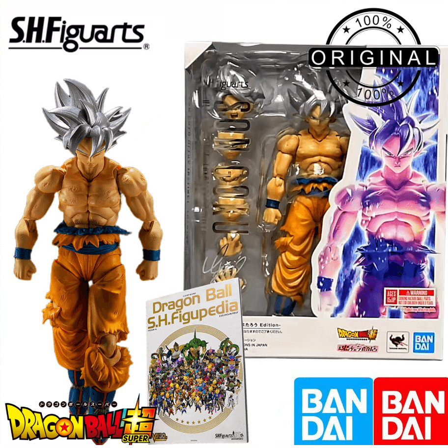  In Stock Bandai Authentic Shf Son Goku Ultra Instinct Toyotaro 