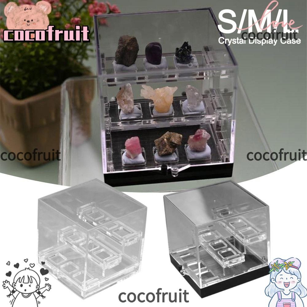 COCOFRUIT Crystal Display , Acrylic Display Rack Transparent Storage ...