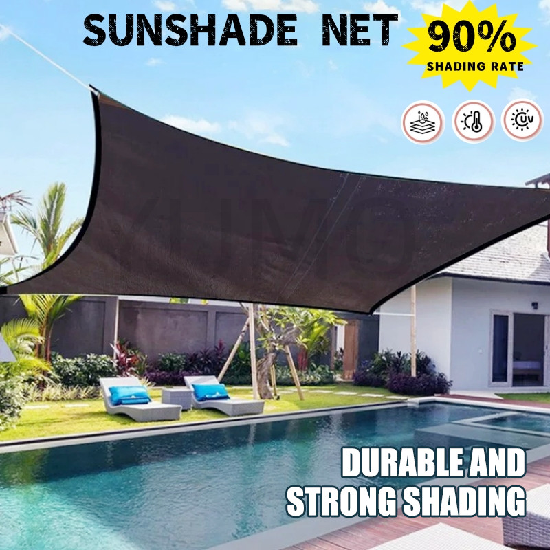 Sunshade Net Large Area Shading Sun Shelter for Shading in Summer ...