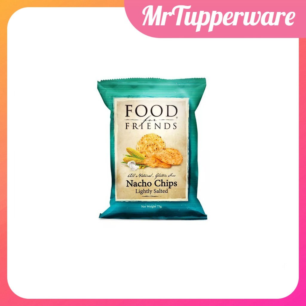 (FRESH BATCH) Food For Friends Nacho Chips Tortilla Roasted Corn Potato