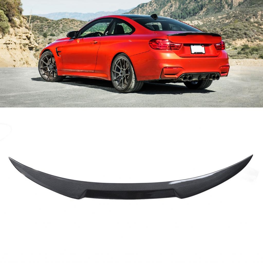 Calinodesign Tail Trunk Lid Spoiler Wing Carbon Fiber Look Rear