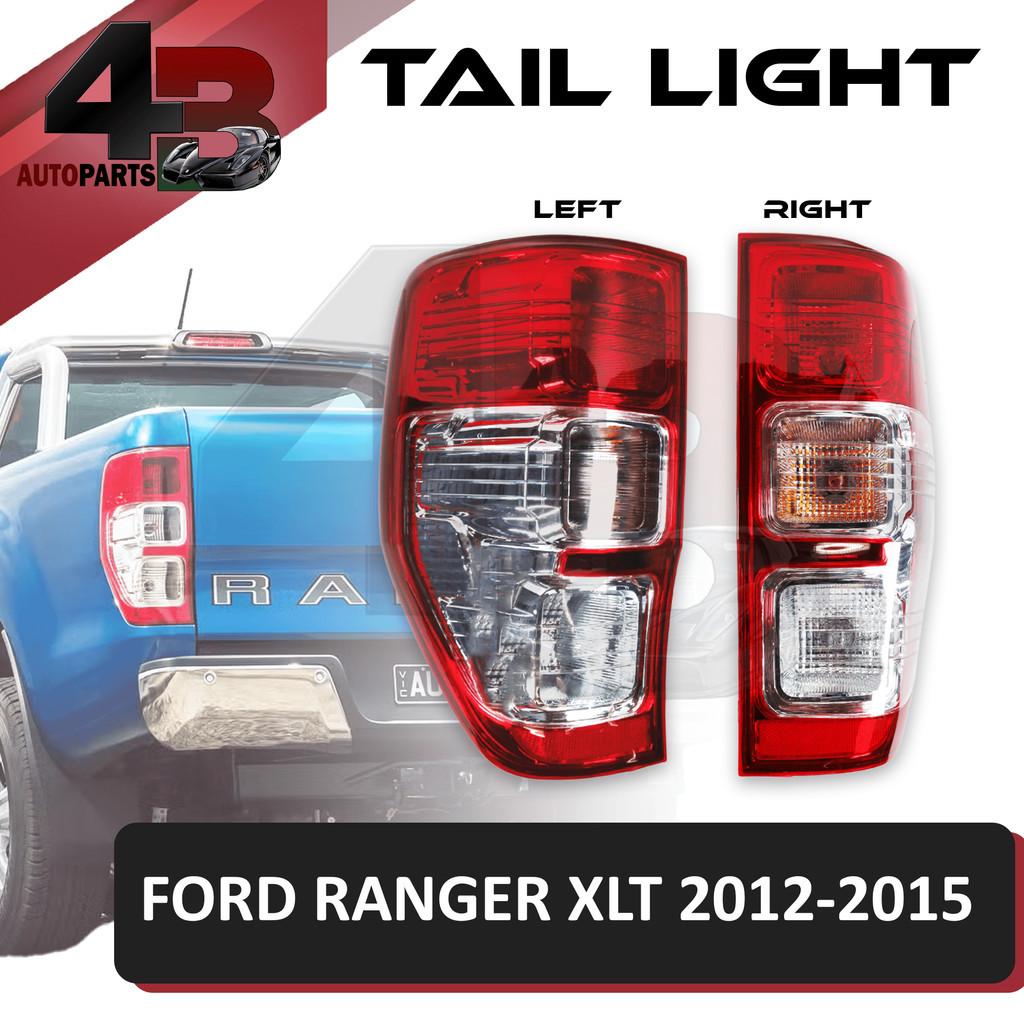 Ford Ranger XLT 2012 to 2015 Tail light / Tail lamp ( 1 Set ) | Shopee ...