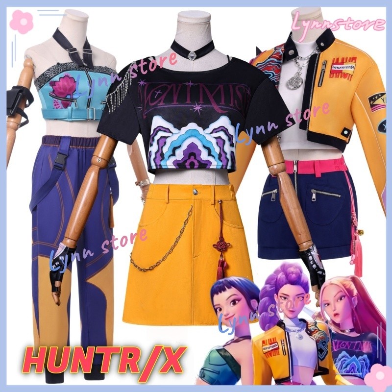 KPOP DEMON HUNTERS Cosplay Costume RUMI ZOEY MIRA Cosplay Dress ...
