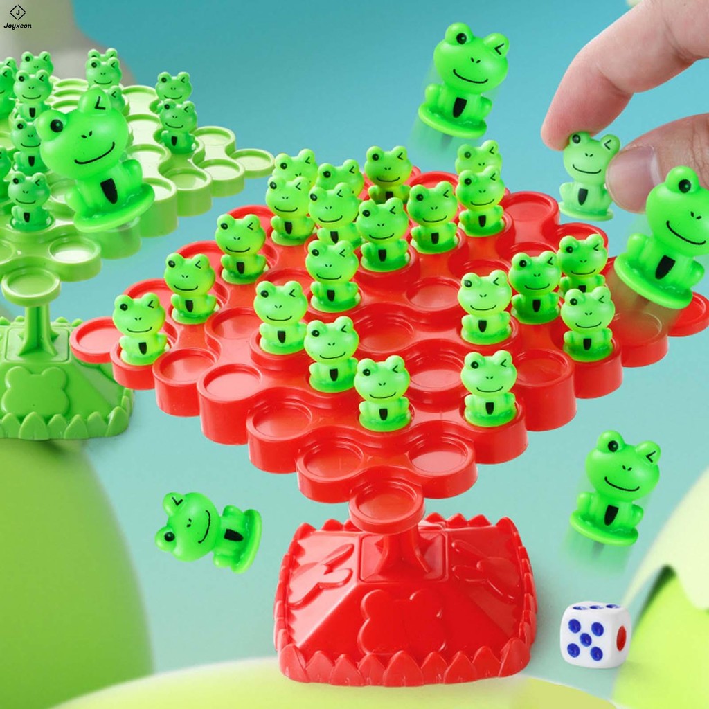 Balanced Tree Frog Toys Board Game Stackable Balance Tree Toy ...