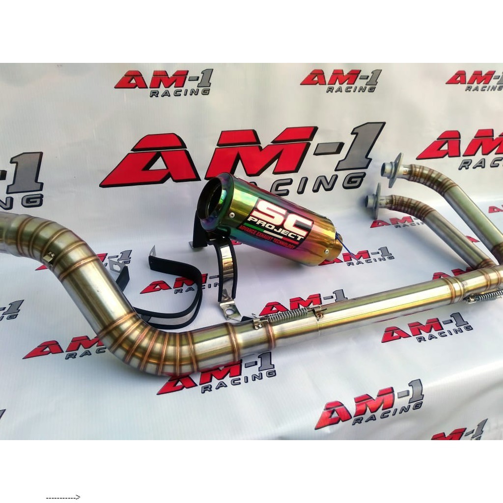 Sc Project Rainbow/Yamaha R25 R 25 Mt25 Mt 25 Racing Exhaust | Shopee ...