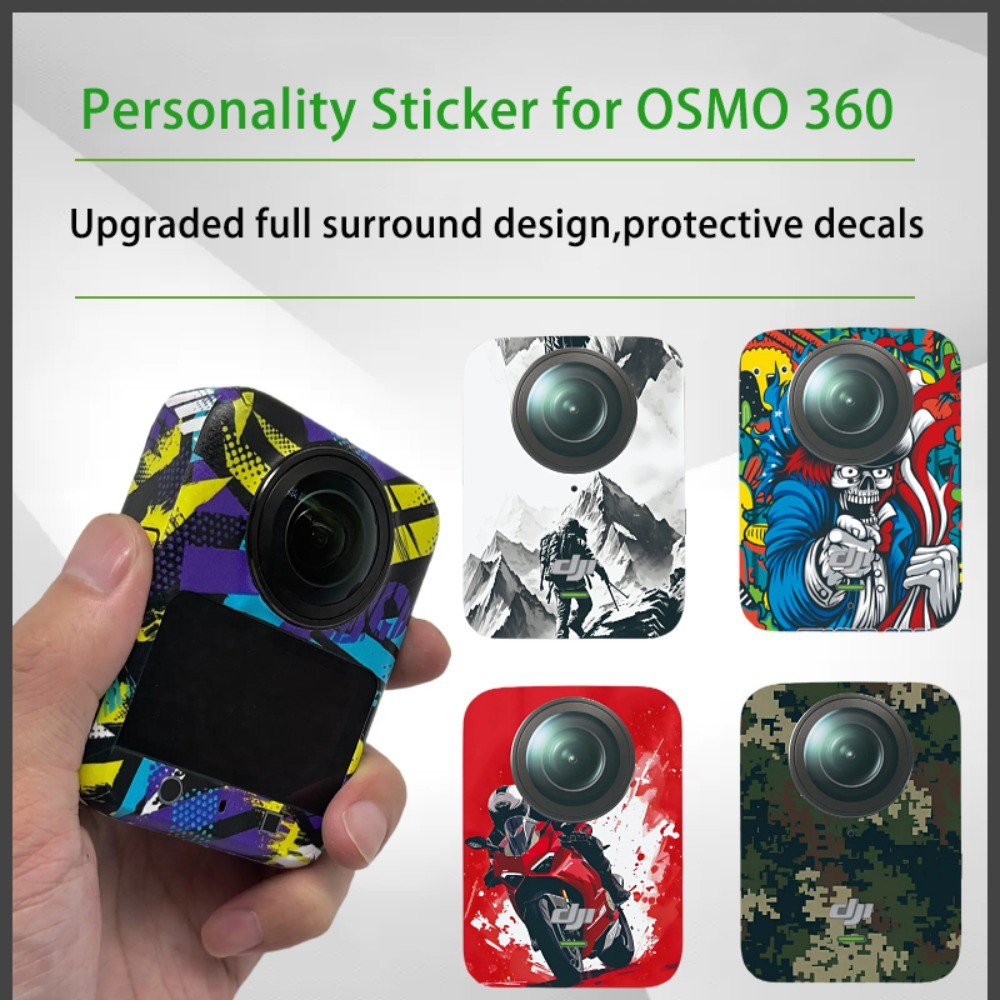 For DJI OSMO 360 personalized stickers, full surround, scratch ...