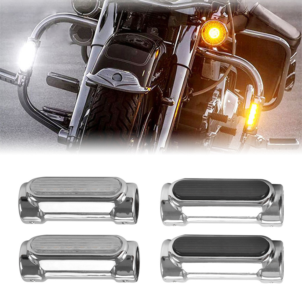 Motorcycle Cruise Prince Modification LED Bumper Light1.3Inch Bumper ...