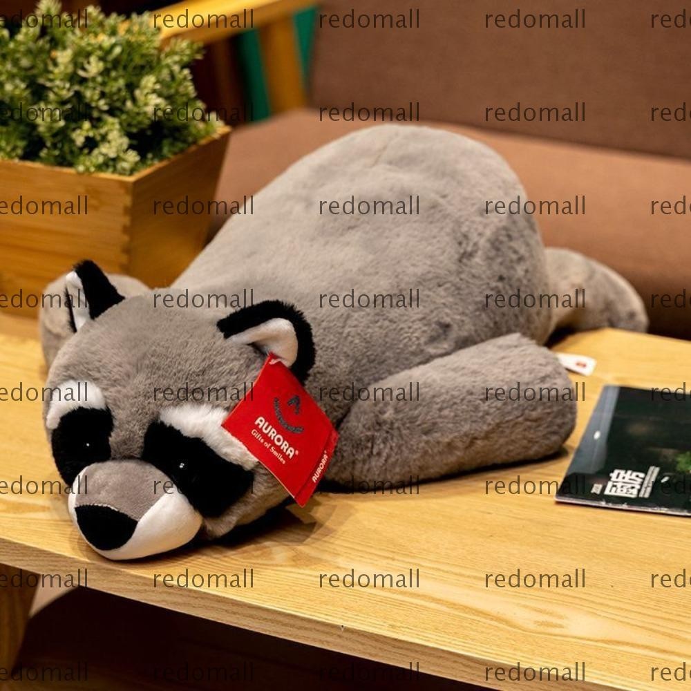 REDOMALL Big Sloth Plush, 45cm Raccoon Plushie Stuffed Animals, Plush ...