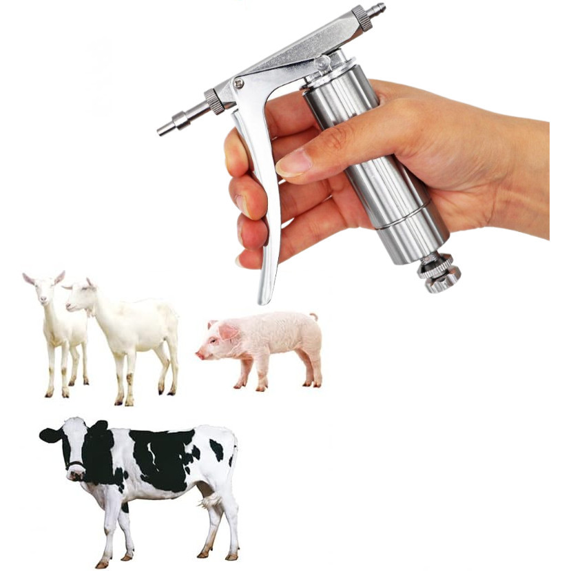 Veterinary Continuous Chicken Vaccine Automatic Injection Needle 2ml ...