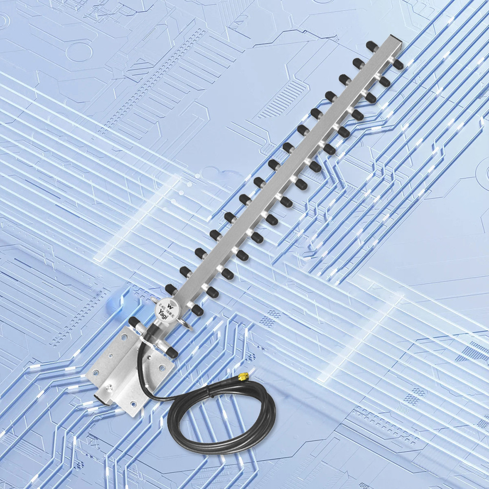 Yagi WiFi Antenna 2.4Ghz (25Dbi) Directional Antenna Booster For