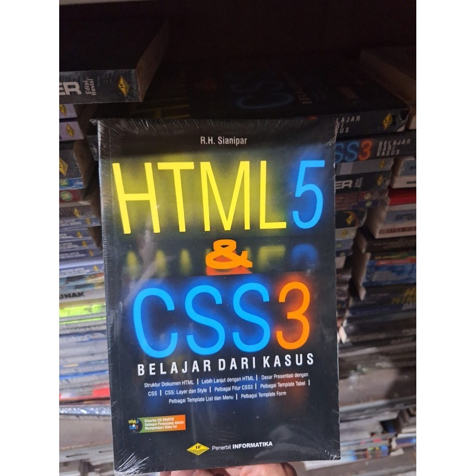 HTML 5 AND CSS 3 LEARNING BOOKS LEARN FROM KASUS | Shopee Philippines