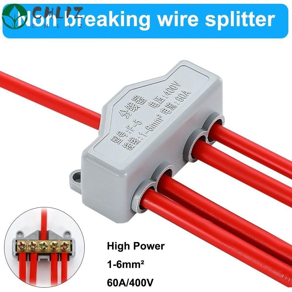CHLIZ High Power Splitter, Conductor Brass High Power Quick Terminal ...