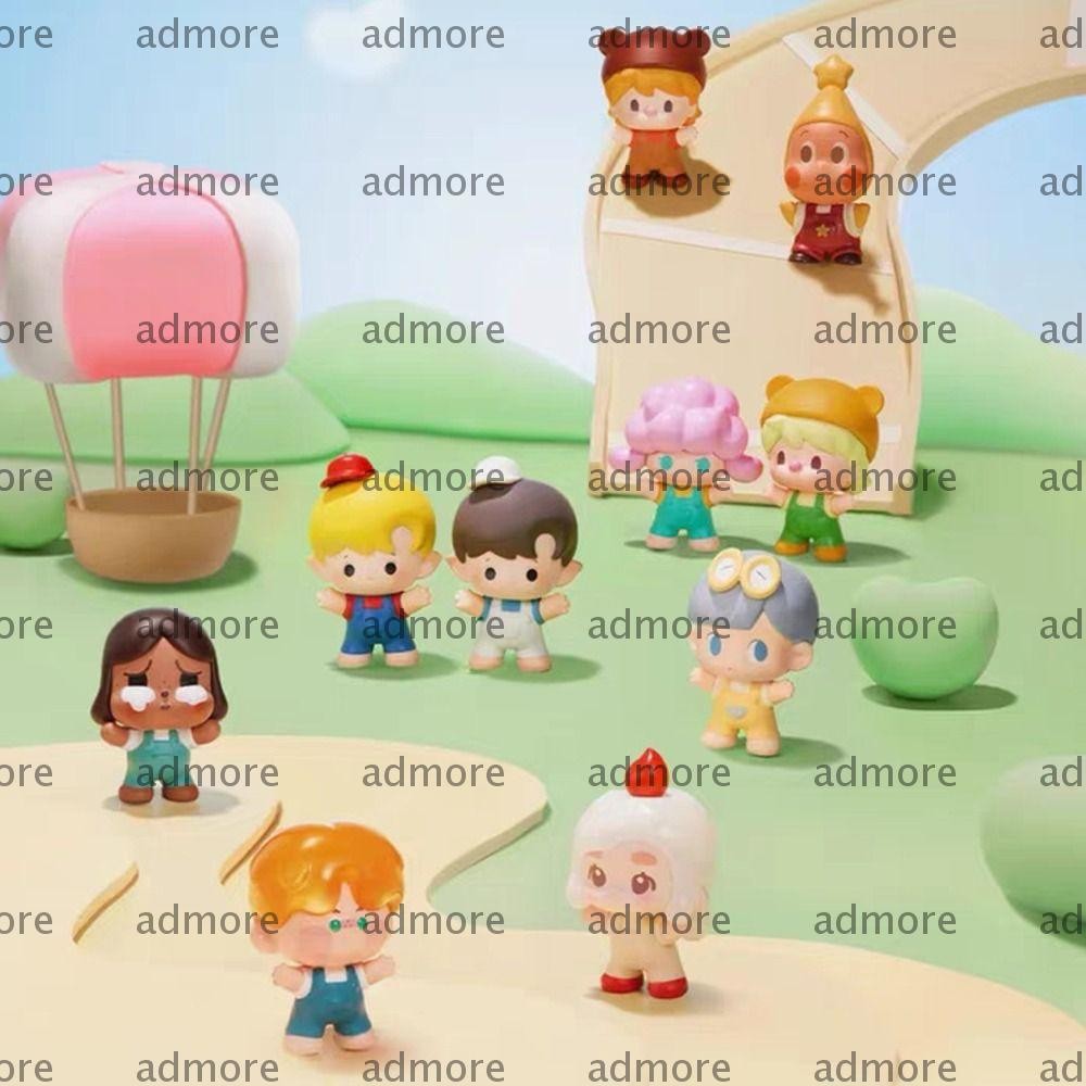 ADMORE Box, MOLLY Labubu CRYBABY POPMART Pop Bean Anime Figure Model ...