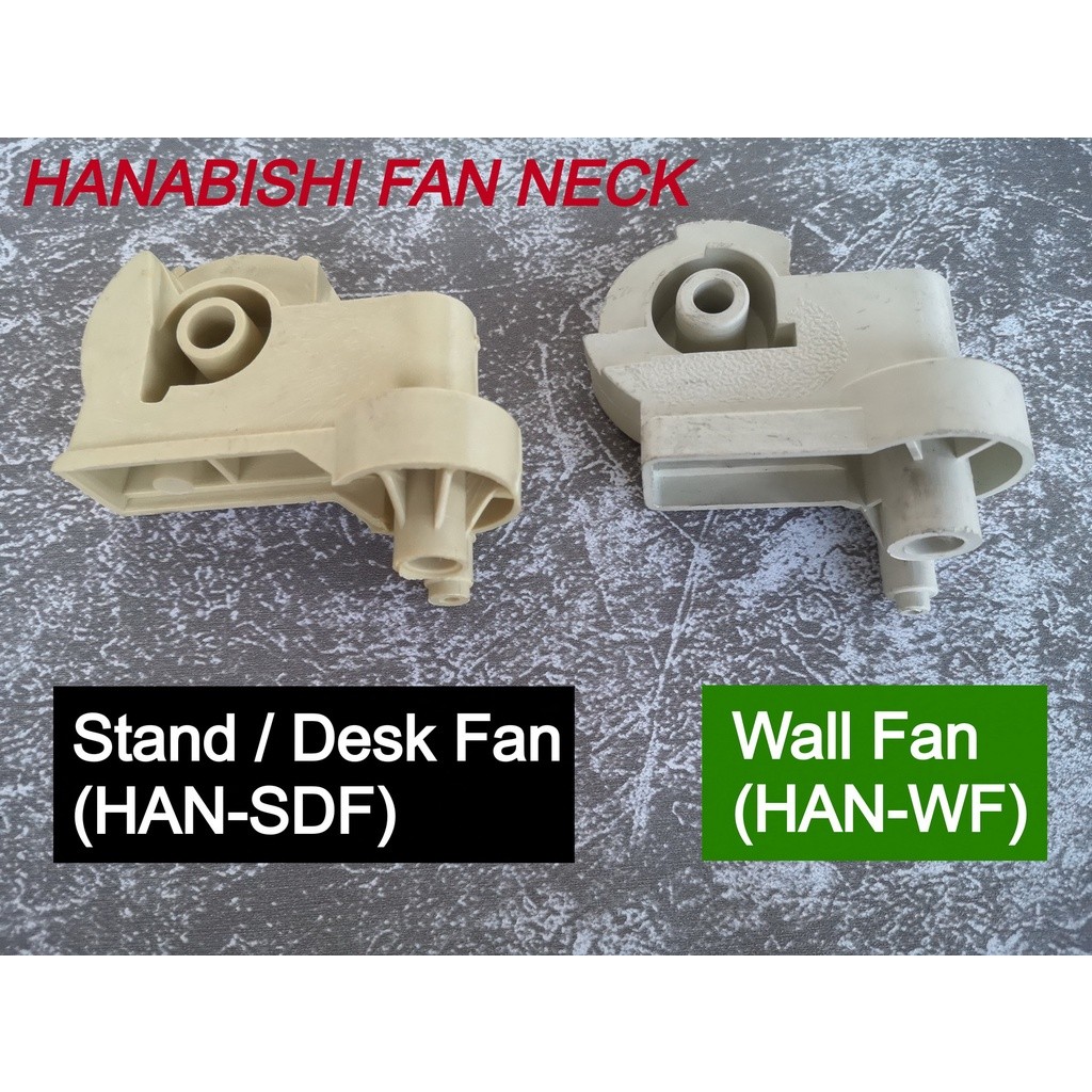 ECF 1pc. Stand Desk Wall Fan Replacement Neck for HANABISHI (Le-eg ng ...