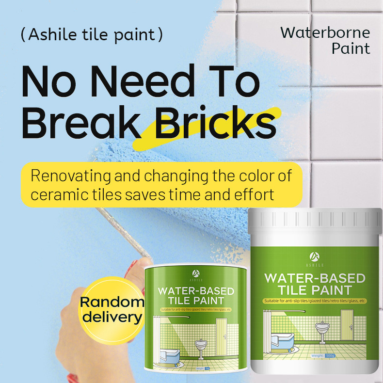 New Best WaterBased Tile Paint Tile Renovation Color Change Paint