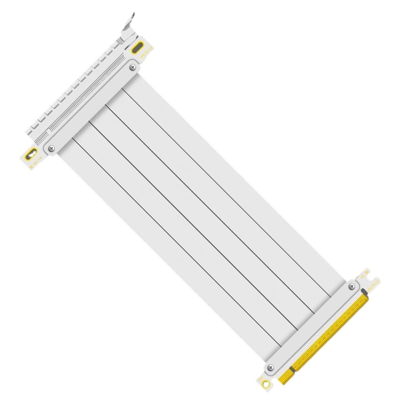 PCIe 4.0 x16 Riser Cable, EMI Shielded HighSpeed Flexible Extender PCI