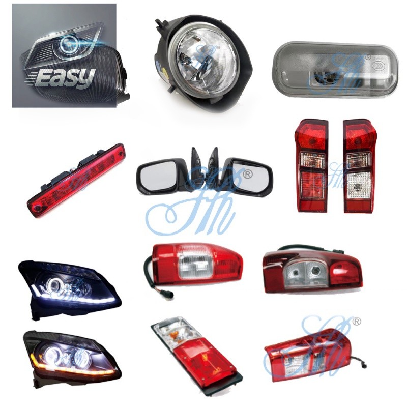 ISUZU Pickup Truck Car Headlight Lamp Assembly with Electric DMAX NKR