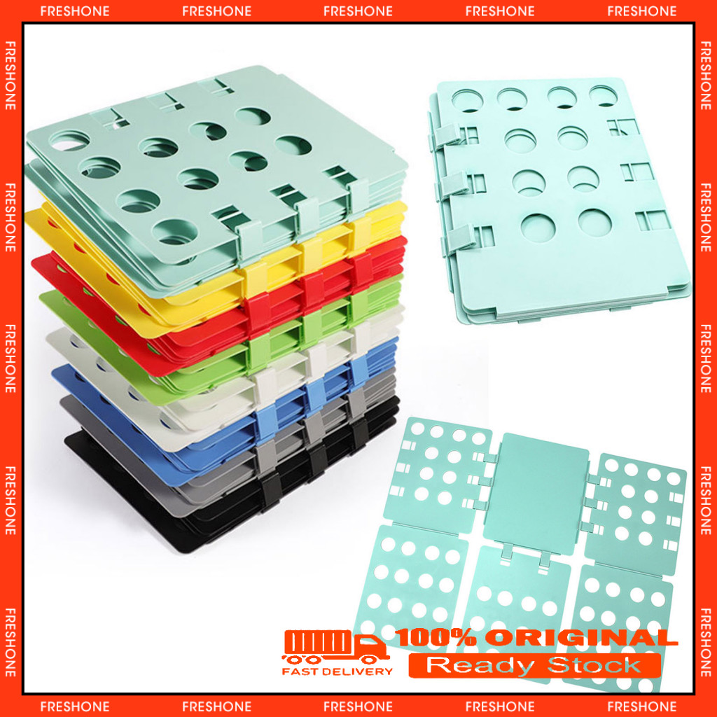 FreShone- Portable Clothes Folder Travel-friendly Clothes Folder ...