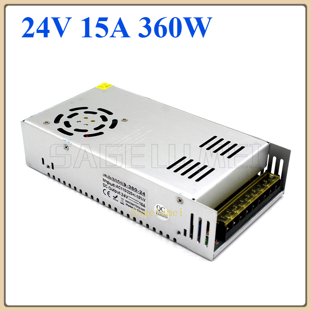 Alimentatore Switching DC 24V 25A 600W | Driver In Lega Di Alluminio Per LED Strip, Stampanti 3D E Automazione | AC 110-220V