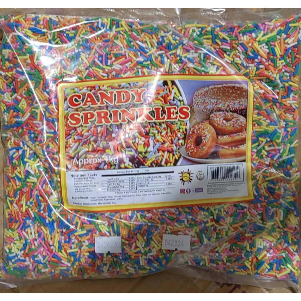Delicatesse Assorted Candy/ chocolate Sprinkles 1kg - For Scramble ,Ice ...