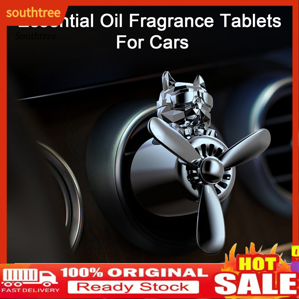 SOU_ Car Odor Eliminator Essential Oil Fragrance Tablets for Cars