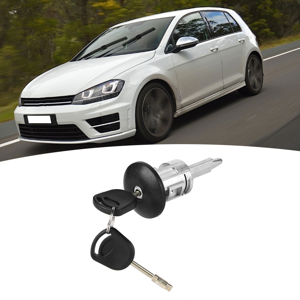 Aurorawell Door Lock Front Right Driver Side Barrel with 2 Keys 4060638 ...
