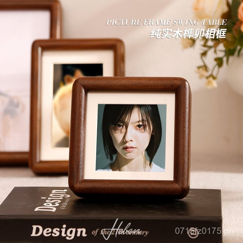 Ornaments and Display Stands6Wall-mounted Black Walnut Feel Solid Wood ...