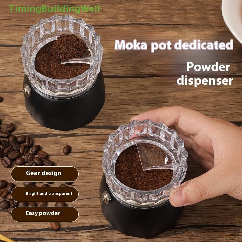 TBPH Universal Coffee Tamper For Moka Pot Rotary Powder Dosing Ring ...