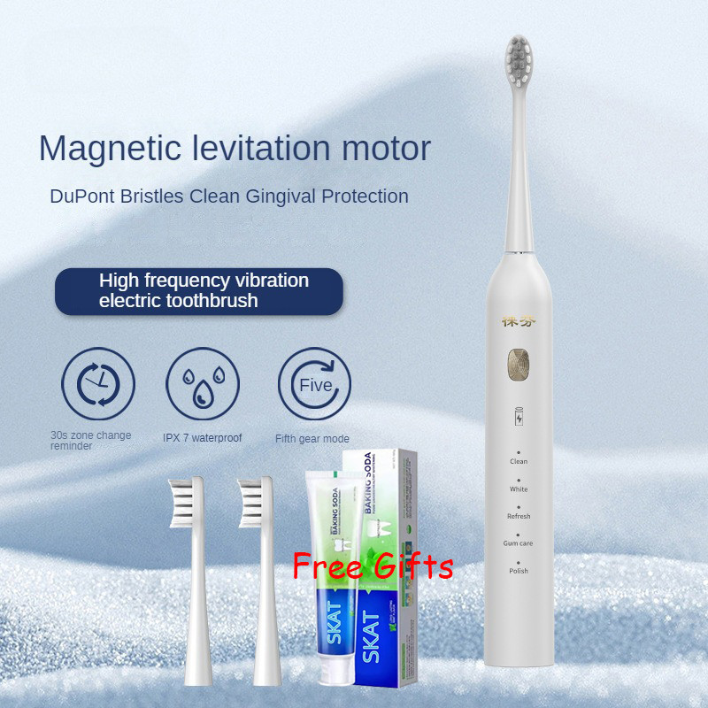 Waterproof Electric Toothbrush Charging Fully Automatic Intelligent ...