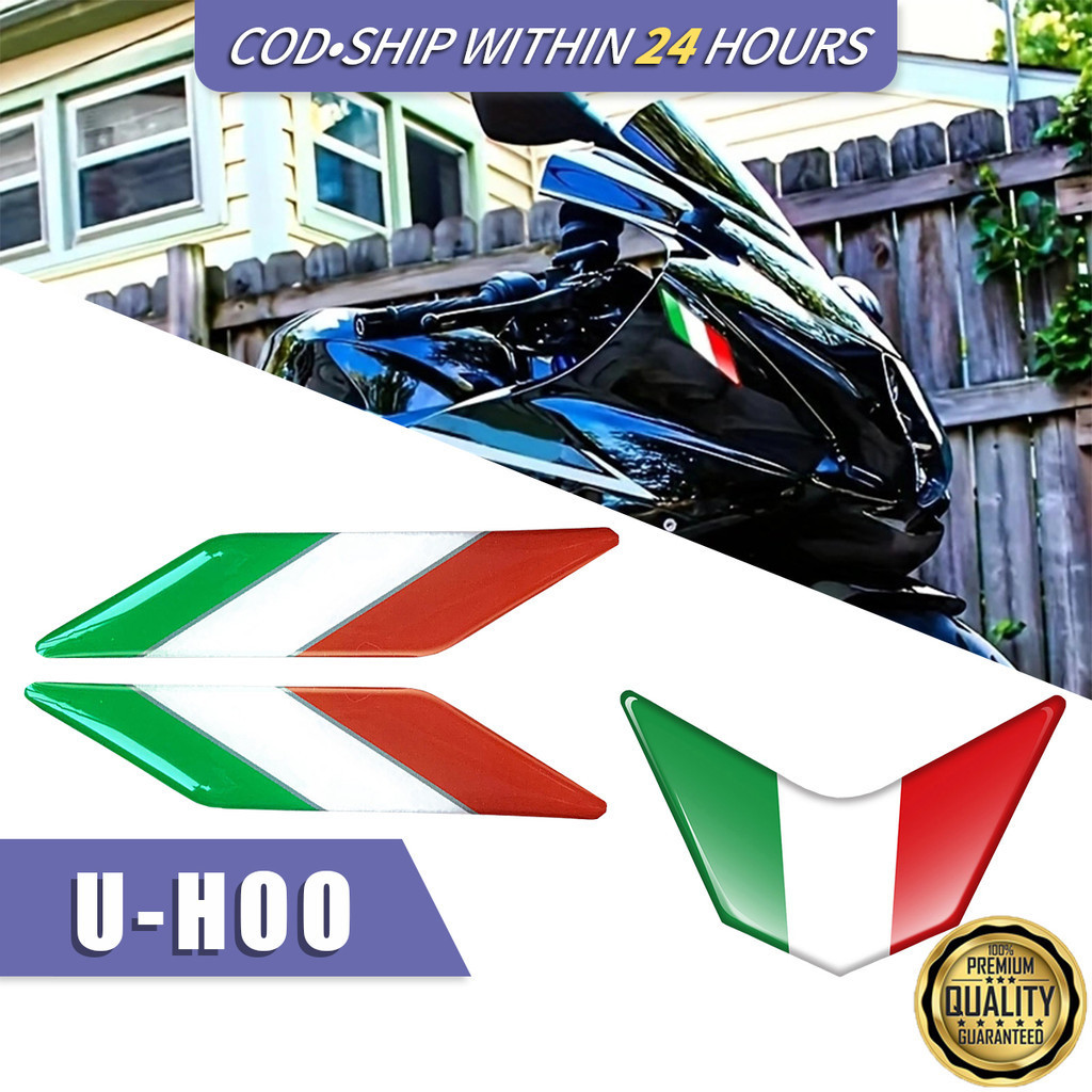 Italy Sticker for Motorcycle 3D Reflective Motorcycle Stickers PVC ...
