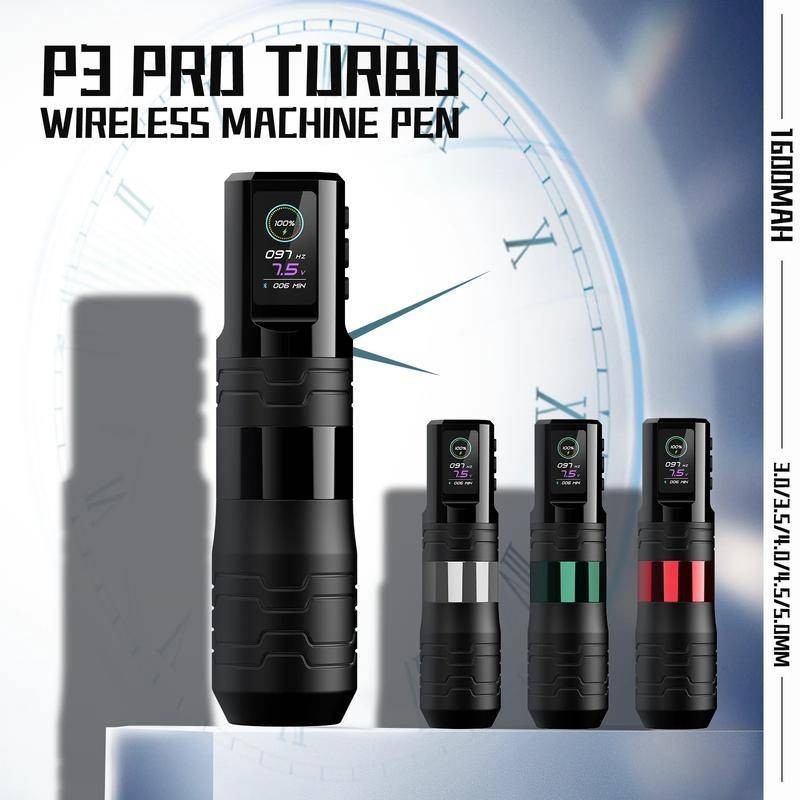 EZ P3 Pro Turbo Tattoo Pen Machine Adjustable Stroke Rotary ， Fully ...