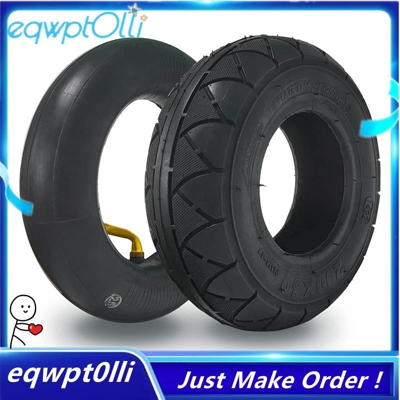 ^eQQ^200X50 Tire&Inner Tube Set for Razor E100,E150,E200,Power Core