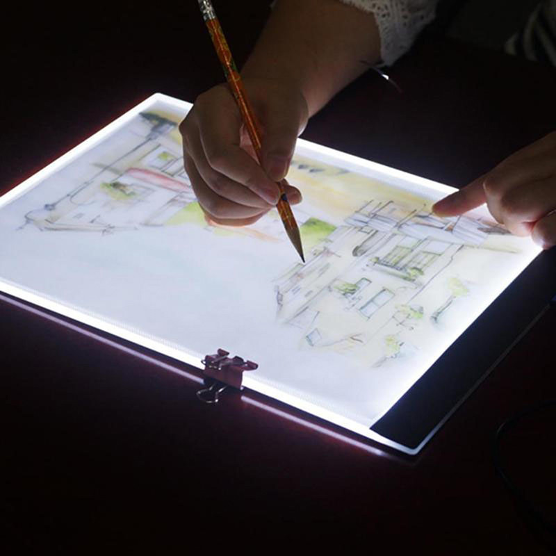 IGO A5 led drawing tablet thin art stencil drawing board light box ...