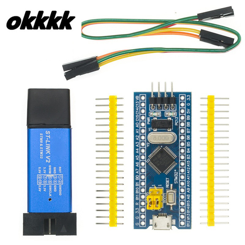 STM32F103C6T6 STM32F103C8T6 ARM STM32 Minimum System Development Board ...