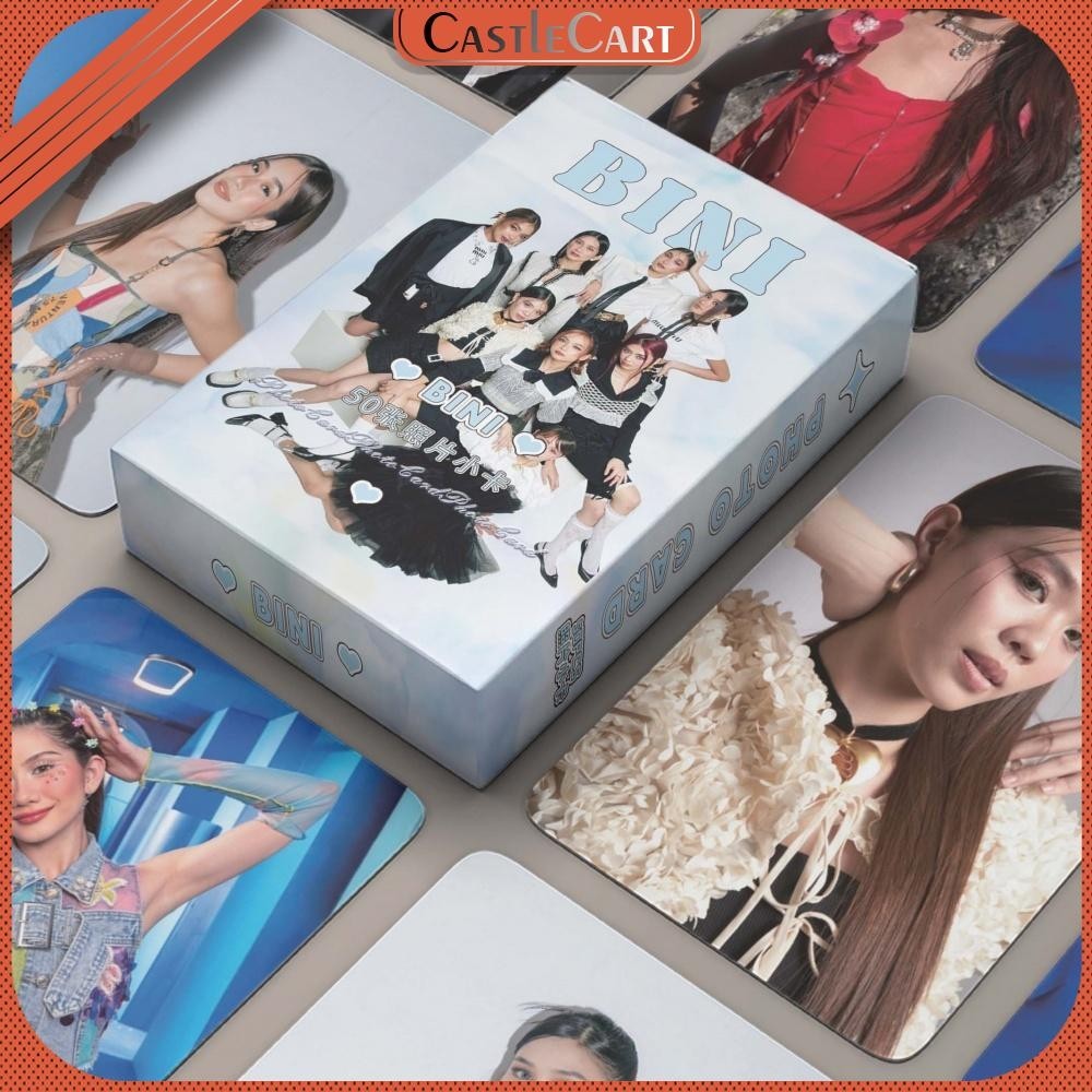 50pcs BINI Album BINI Lomo Cards BINI Photocards BINI Jollibee | Shopee ...