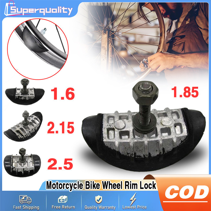 Motorcycle Bike Wheel Rim Lock Tyre Inner Tube Safe Bolt 1.6