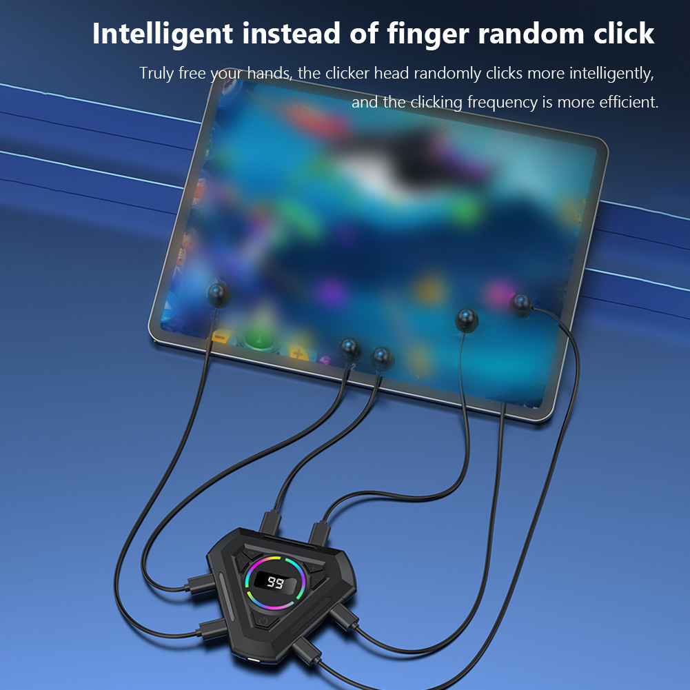 Mobile Phone Screen Auto Clicker Adjustable Silent Clicker for Gamings ...